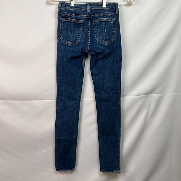 Rag and Bone Destroyed and Distressed Skinny Jeans size 24 - Picture 13 of 16